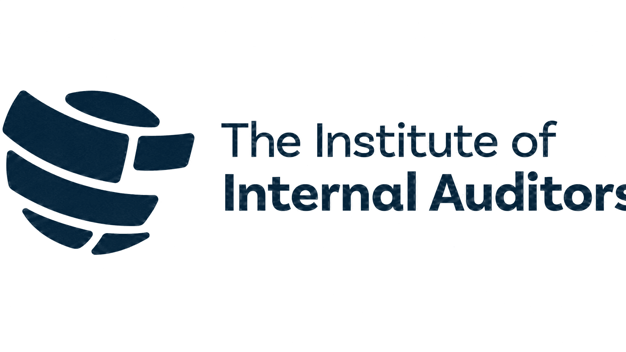 Logotipo de The Institute of Internal Auditors con diseño de globo terráqueo.