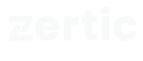 White zertic logo on transparent background. White zertic logo on transparent background.