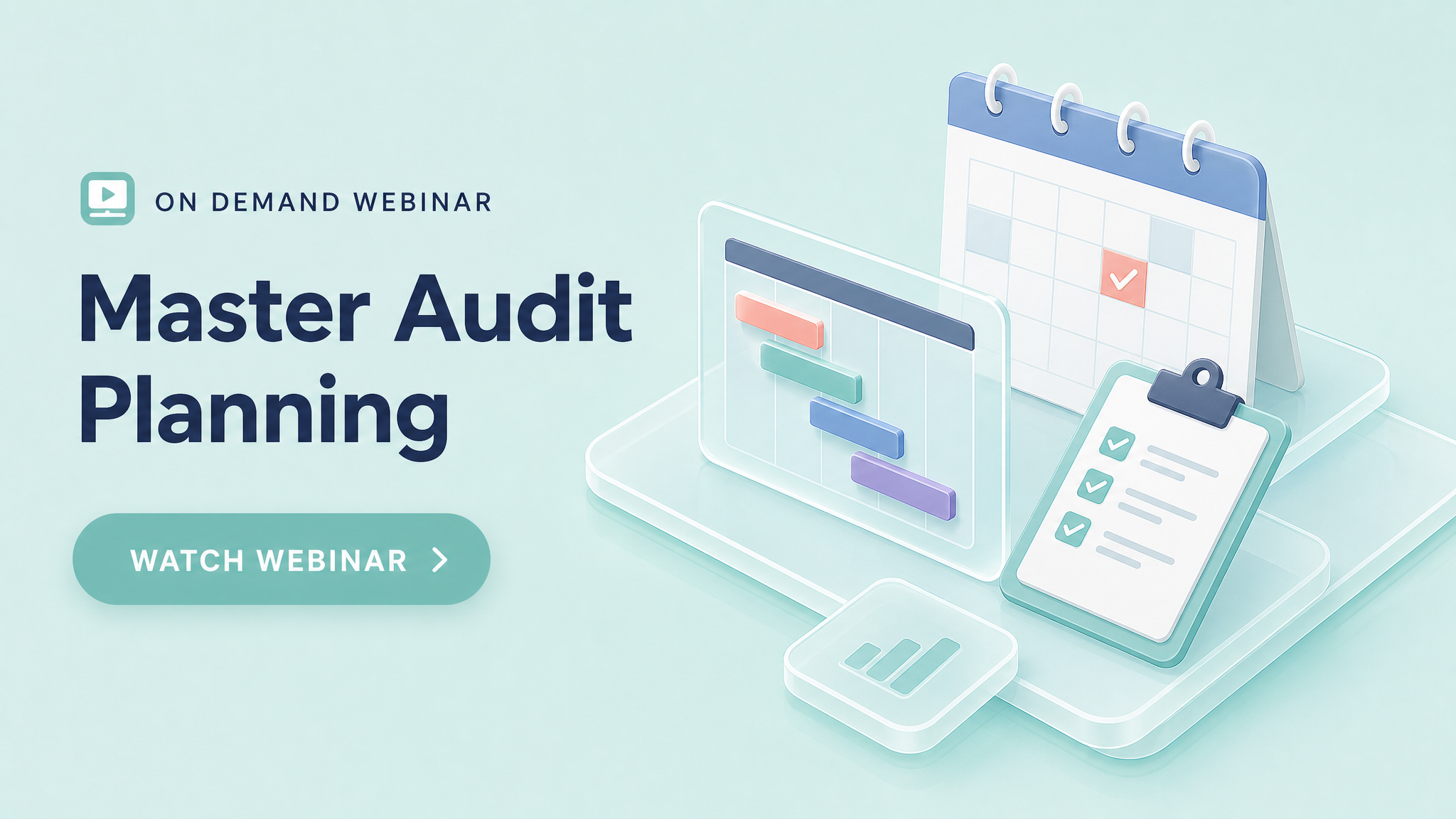 On-demand webinar on Master Audit Planning with watch